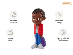 KidNation Tonie audio figurine, inspiring audio journeys and imaginative play