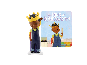 King of Kindergarten Tonie with a branded content card