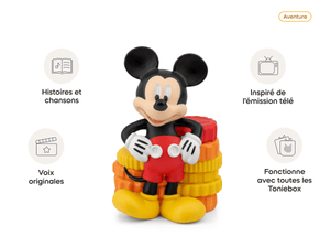 Disney Mickey Mouse Clubhouse (French) Tonie audio figurine from the aventure category, inspiring audio journeys and imaginative play