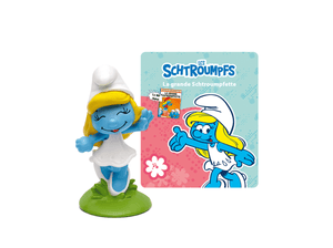 Les Schtroumpfs: La grande Schtroumpfette Tonie (Français) audio figurine with content illustration