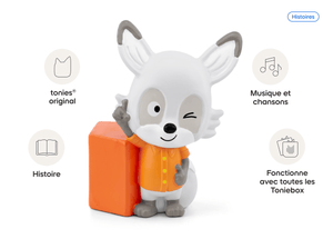 Lalalinos: Akio - Les Superstars de Bumbaloo Tonie (Français) audio figurine, inspiring audio journeys and imaginative play