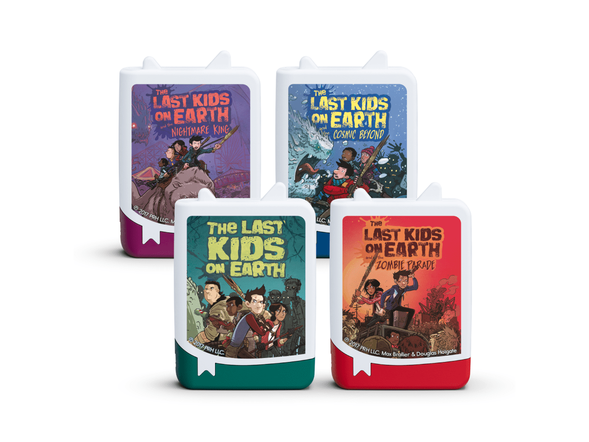 last kids on earth audiobook tonies audio figurine for the Toniebox, which plays audio content
