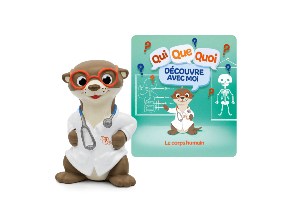 Le Corps Humain - Qui Que Quoi (French) with content card
