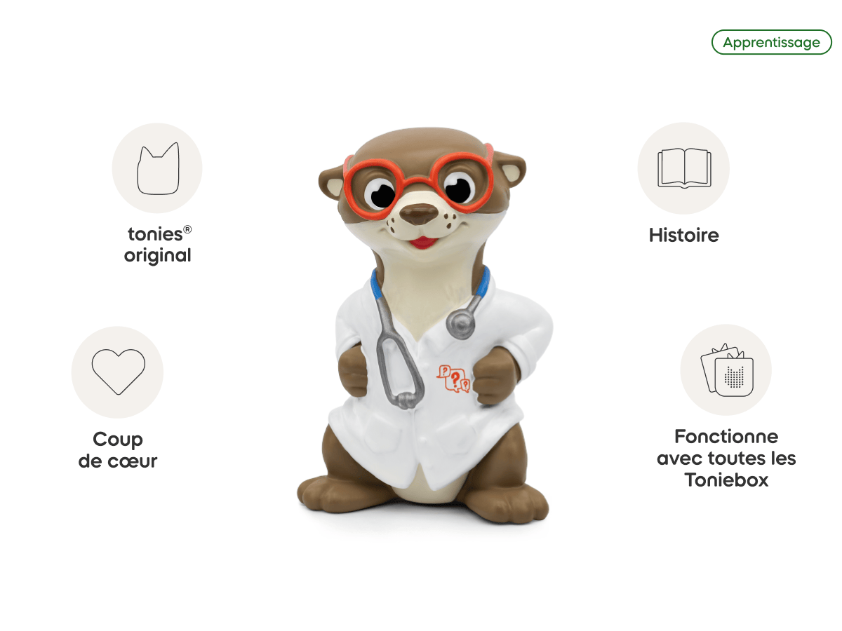 Le Corps Humain - Qui Que Quoi (French) audio figurine from the apprentissage category, inspiring audio journeys and imaginative play 