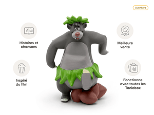Disney Le Livre De La Jungle Tonie (Français) audio figurine, inspiring audio journeys and imaginative play