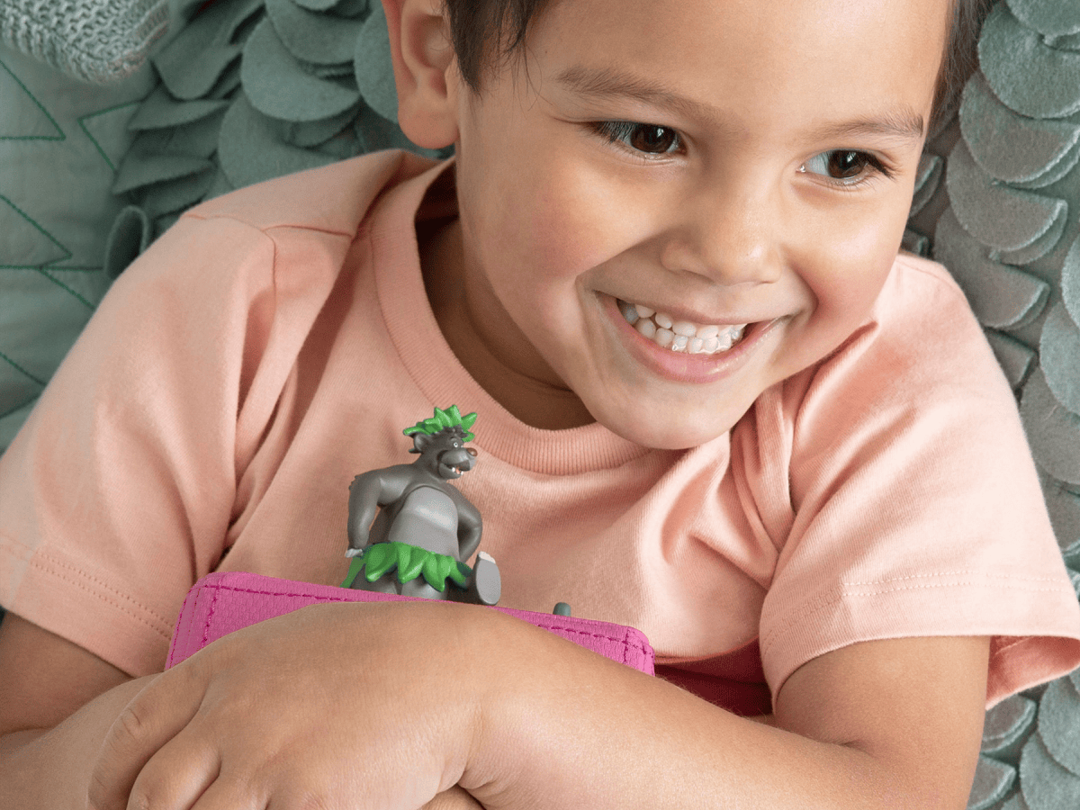 Child Playing With Disney The Jungle Book Tonie