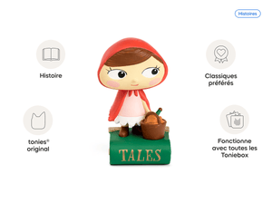 Mes contes préférés: Le Petit Chaperon Rouge Tonie (Français) audio figurine, inspiring audio journeys and imaginative play