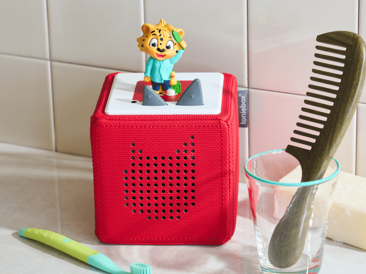 Child Playing With Leo'S Day Routines Tonie