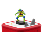 Teenage Mutant Ninja Turtles Tonie: Leonardo Tonie on a red toniebox