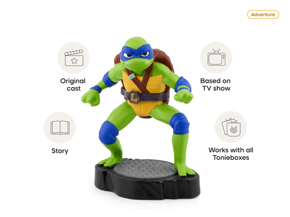 Teenage Mutant Ninja Turtles Tonie: Leonardo Tonie with product features