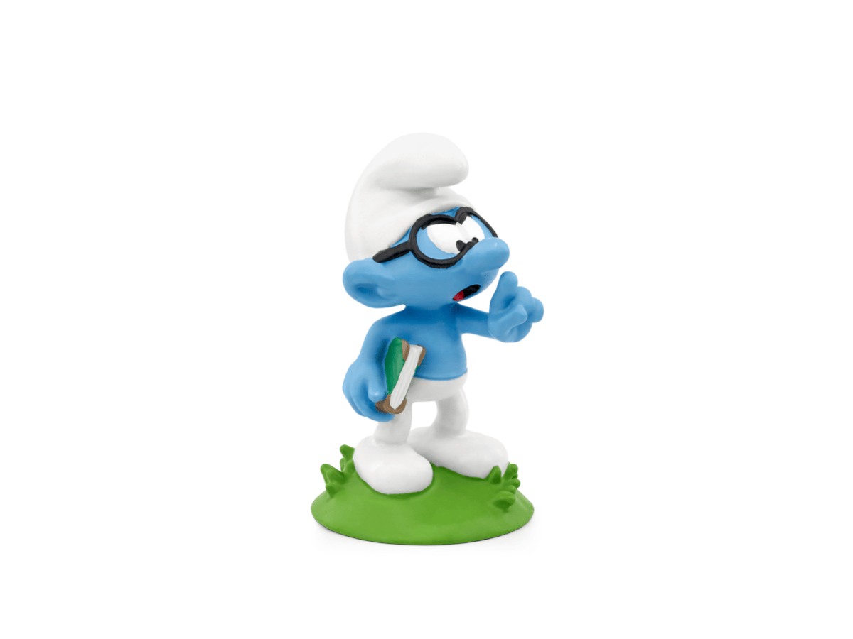 Les Schtroumpfs: Les Schtroumpfs et le livre qui dit tout Tonie (Français) audio figurine for the Toniebox, which plays audio content