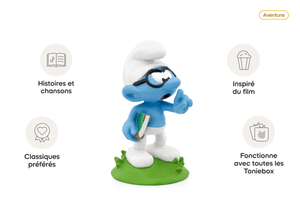 Les Schtroumpfs: Les Schtroumpfs et le livre qui dit tout Tonie (Français) audio figurine, inspiring audio journeys and imaginative play