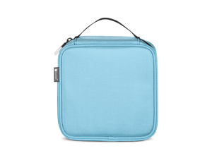 back view of tonies carrying case in blue