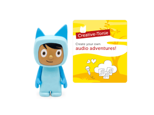 Light Blue with Medium Hue Creative-Tonie with a branded content card