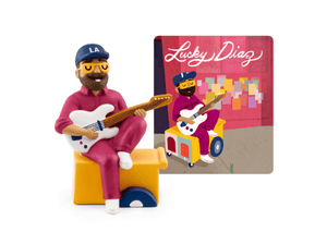 Lucky Diaz Tonie audio figurine with content illustration