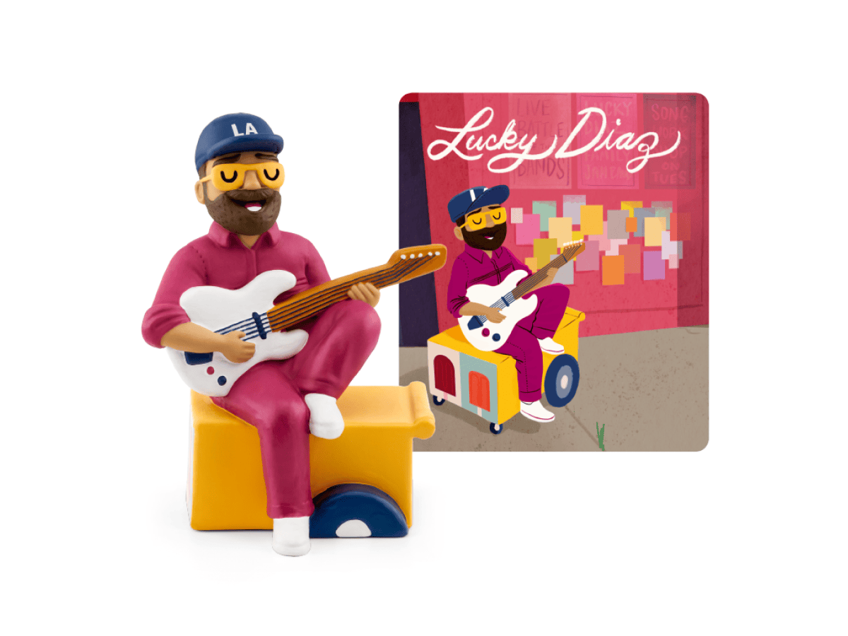 Lucky Diaz Tonie audio figurine with content illustration