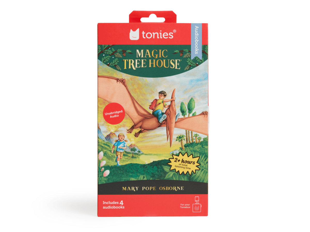 Front view of Magic Treehouse Audiobook Tonies - 4 Pack Packaging