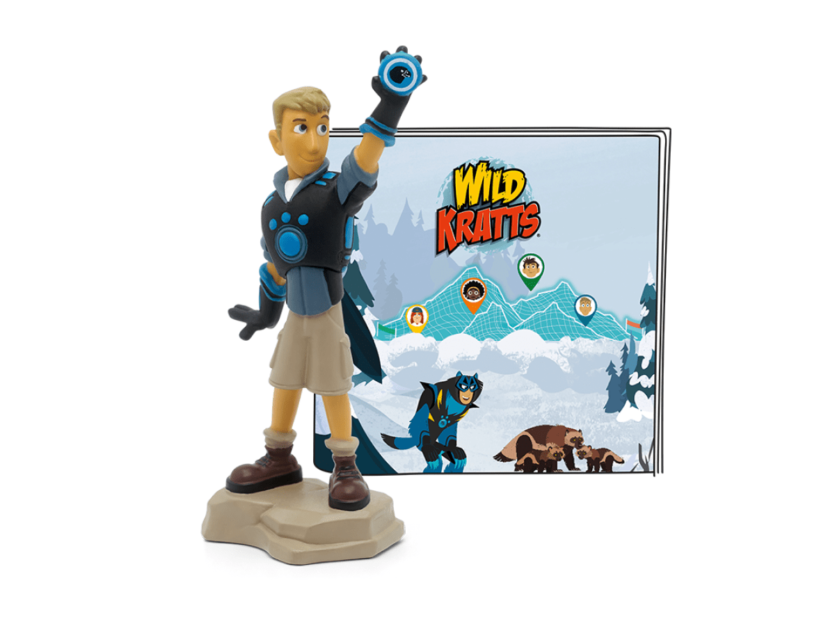 Wild Kratts: Martin Tonie with a branded content card