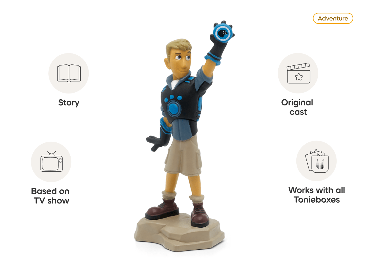 Wild Kratts Martin Tonie audio figurine, inspiring audio journeys and imaginative play