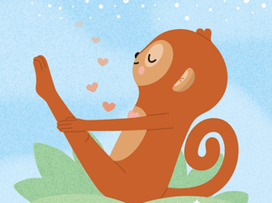Mindfulness: Movement with Marty the Monkey Tonie | Illustration