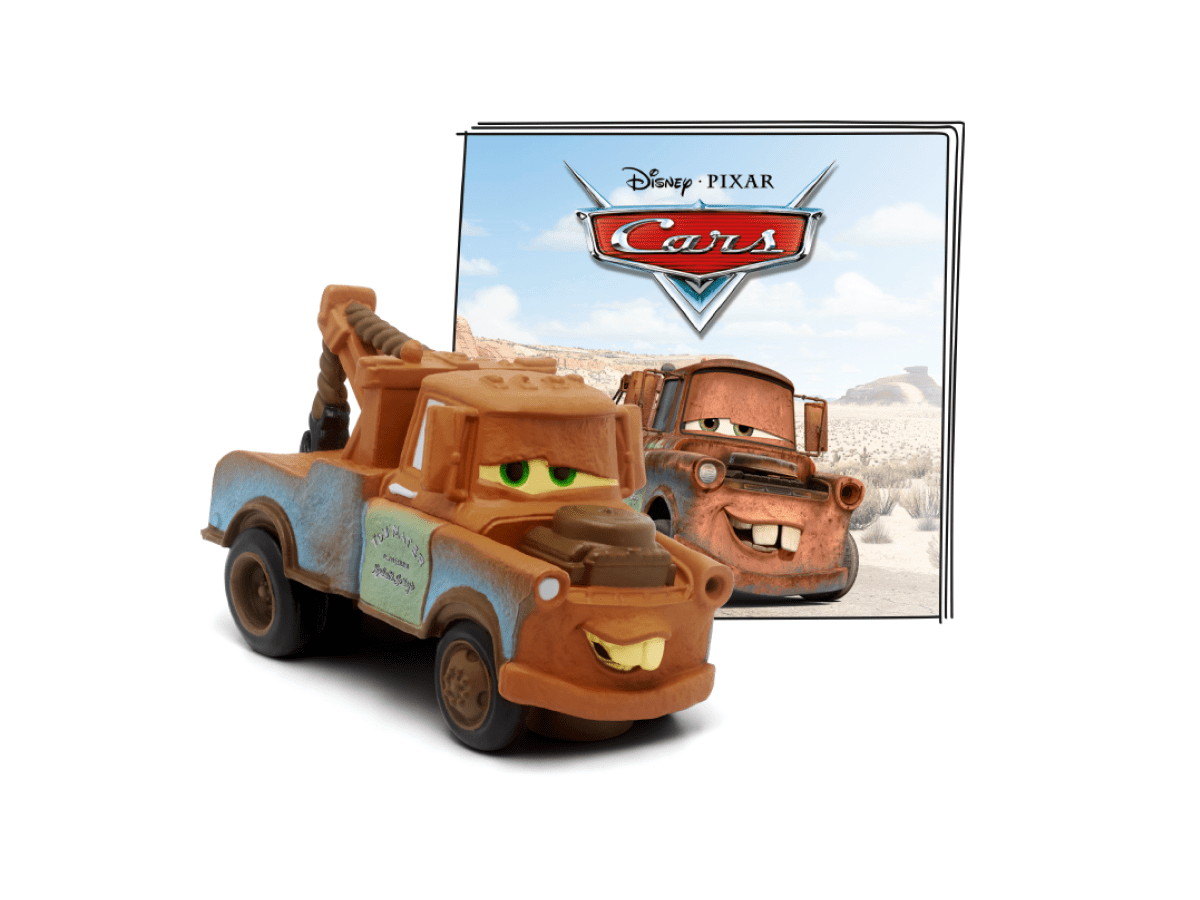 Disney & Pixar Cars: Mater Tonie with a branded content card