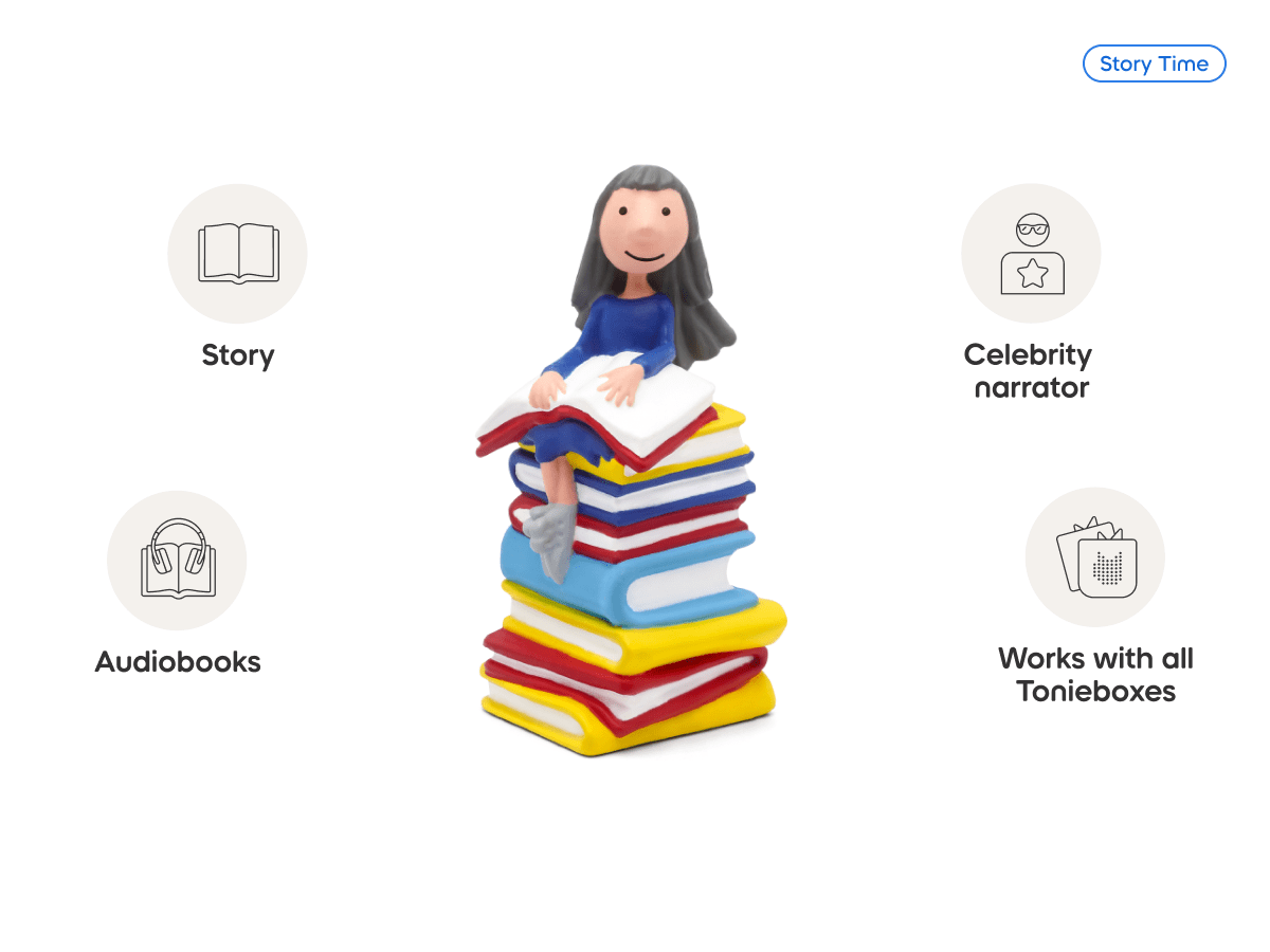 Roald Dahl Matilda Tonie audio figurine, inspiring audio journeys and imaginative play