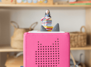 Child Playing With Roald Dahl: Matilda Tonie