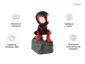 Marvel Spidey Et Ses Amis Extraordinaires: Miles Morales Tonie (Français) audio figurine, inspiring audio journeys and imaginative play