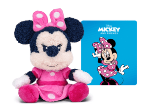 Cuddle Tonie-Disney Minnie Mouse (French) Tonie audio figurine with content illustration