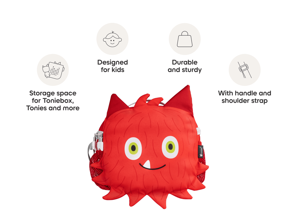 Product features of Toniebox Character Bag - Monster