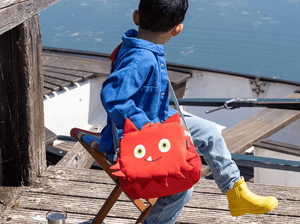 Child Holding Toniebox Character Bag - Monster