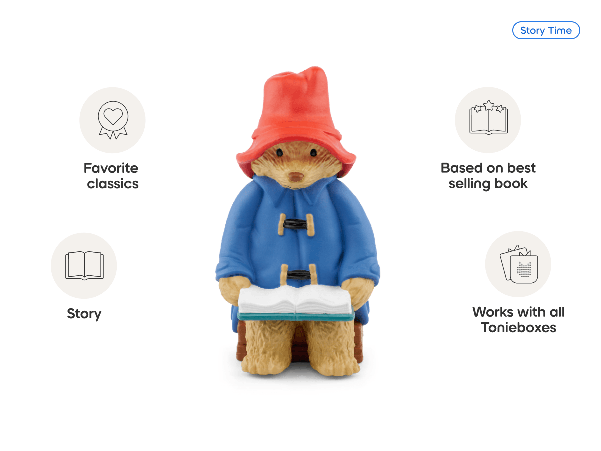 More About Paddington audio figurine, inspiring audio journeys and imaginative play