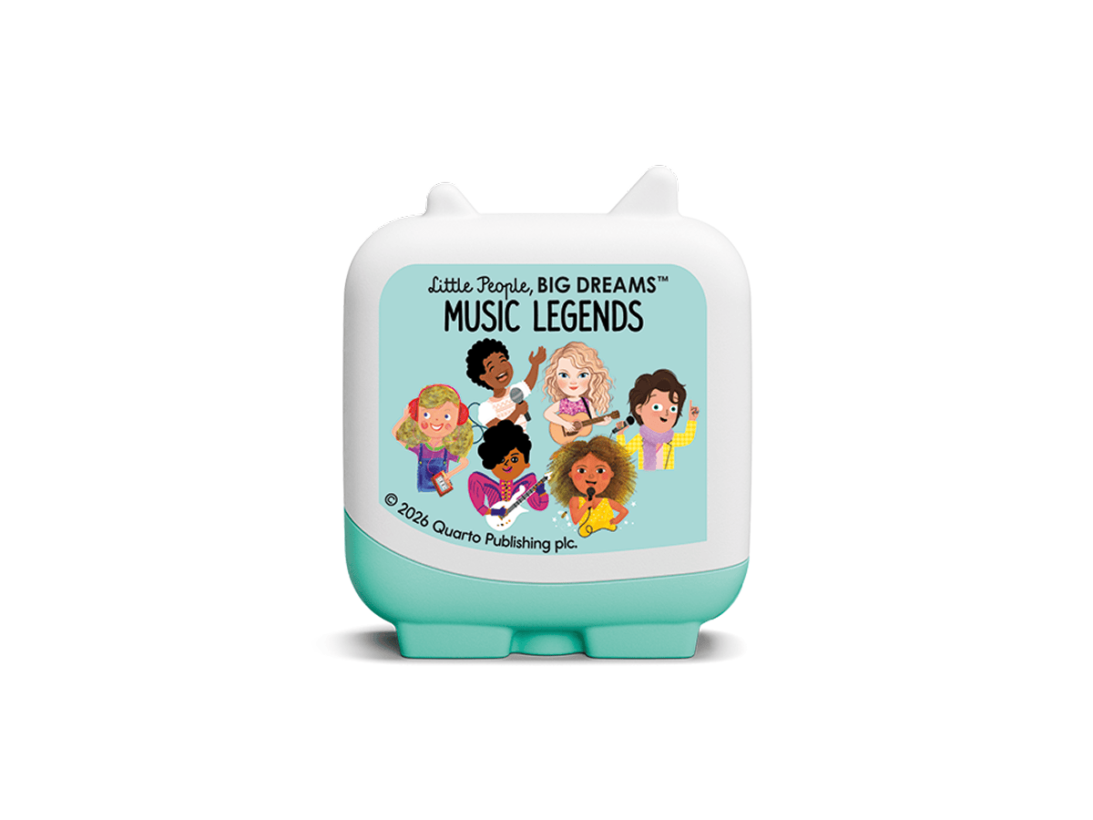 Little People Big Dreams - Music Legends Pocket Tonie audio figurine for the Toniebox, which plays audio content