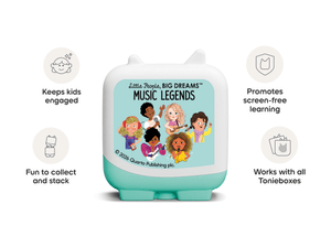 Little People Big Dreams - Music Legends Pocket Tonie audio figurine from the learning category, inspiring audio journeys and imaginative play
