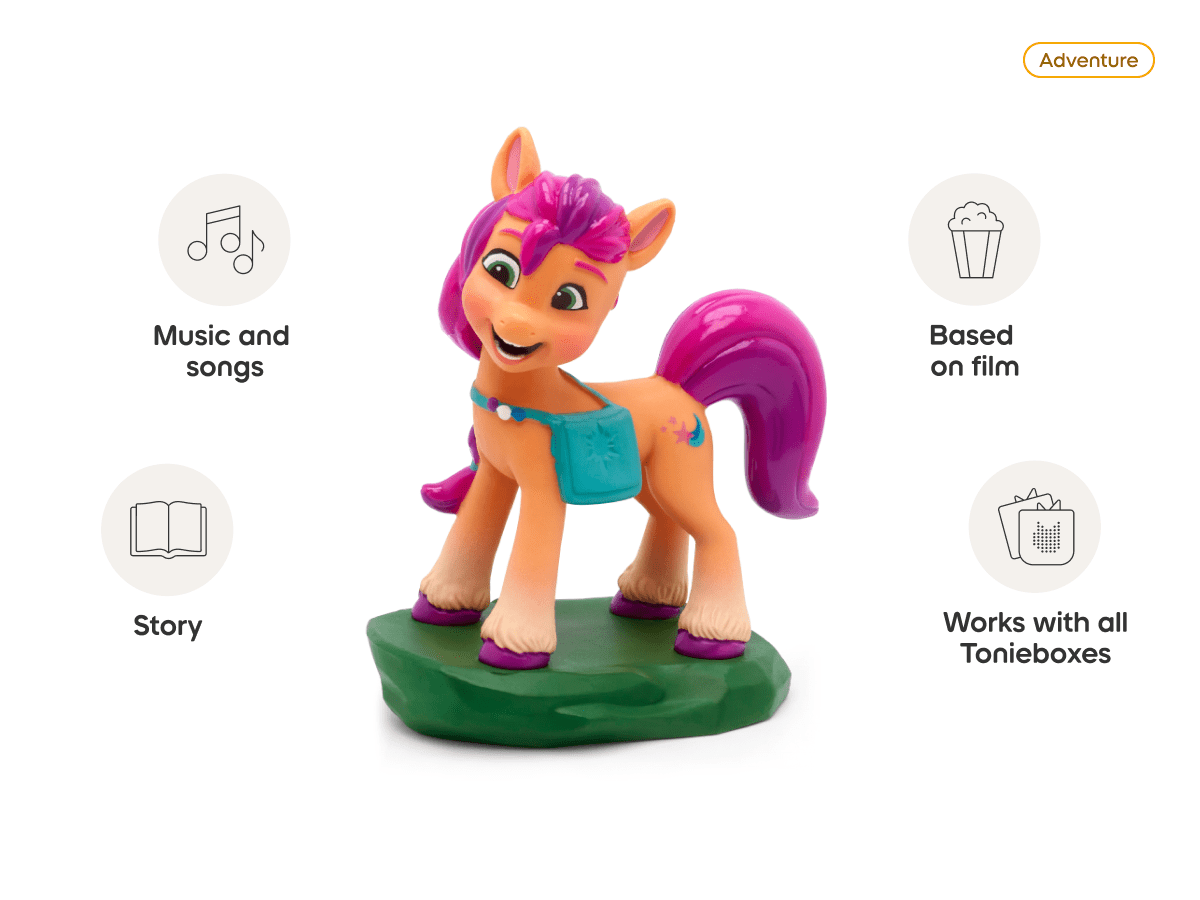 My Little Pony Tonie audio figurine, inspiring audio journeys and imaginative play
