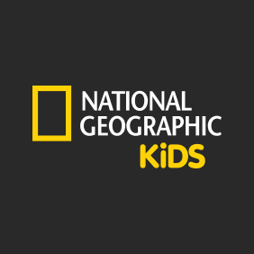 National Geographic Kids logo on a black background