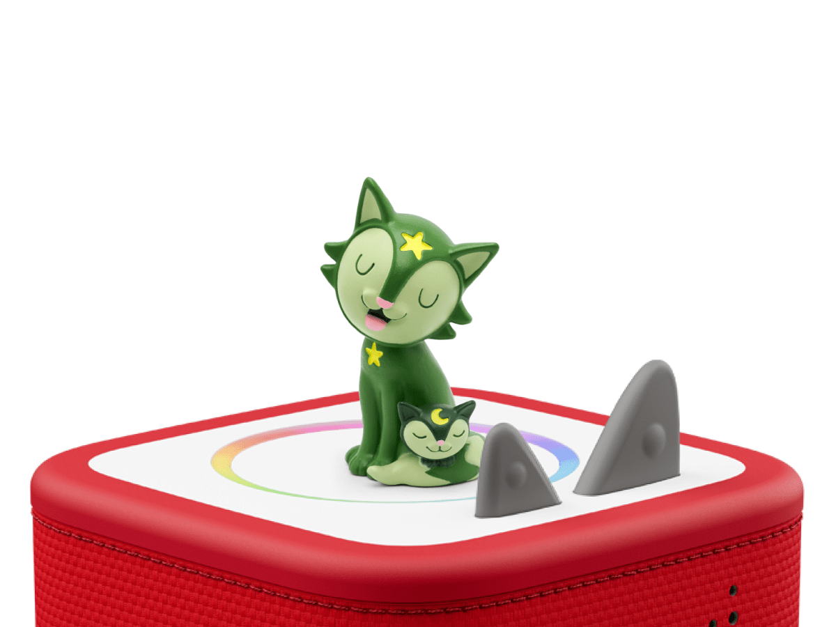 Nap Time: Nature Sounds Tonie on a Red Toniebox