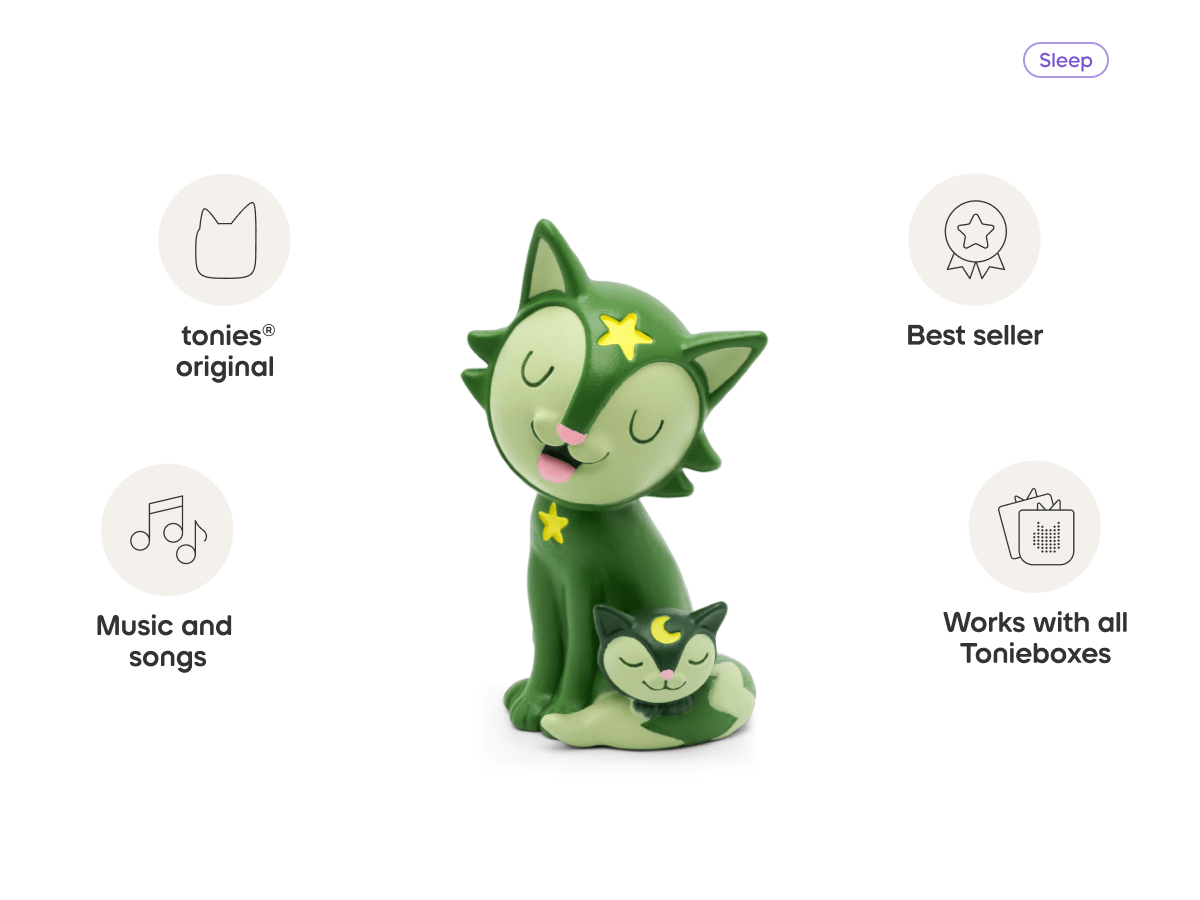 Nap Time Nature Sounds Tonie audio figurine, inspiring audio journeys and imaginative play