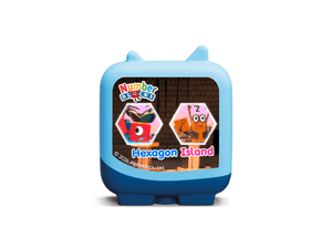 Numberblocks Pocket Tonies hexagon island for the Toniebox, which plays audio content