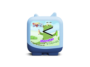 Numberblocks Pocket Tonies Monster friends for the Toniebox, which plays audio content
