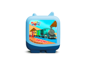 Numberblocks Pocket Tonies vehicles for the Toniebox, which plays audio content