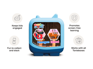 Numberblocks Pocket Tonies audio figurine for the Toniebox, which plays audio content