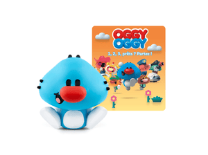 Oggy Oggy: 1, 2, 3, prêts? Partez! Tonie (Français) audio figurine with content illustration