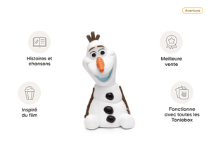 Disney Joyeuses Fêtes Avec Olaf Tonie (Français) audio figurine, inspiring audio journeys and imaginative play