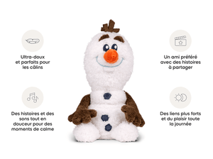 Cuddle Tonie-Disney Olaf Tonie audio figurine from the cuddle category, inspiring audio journeys and imaginative play