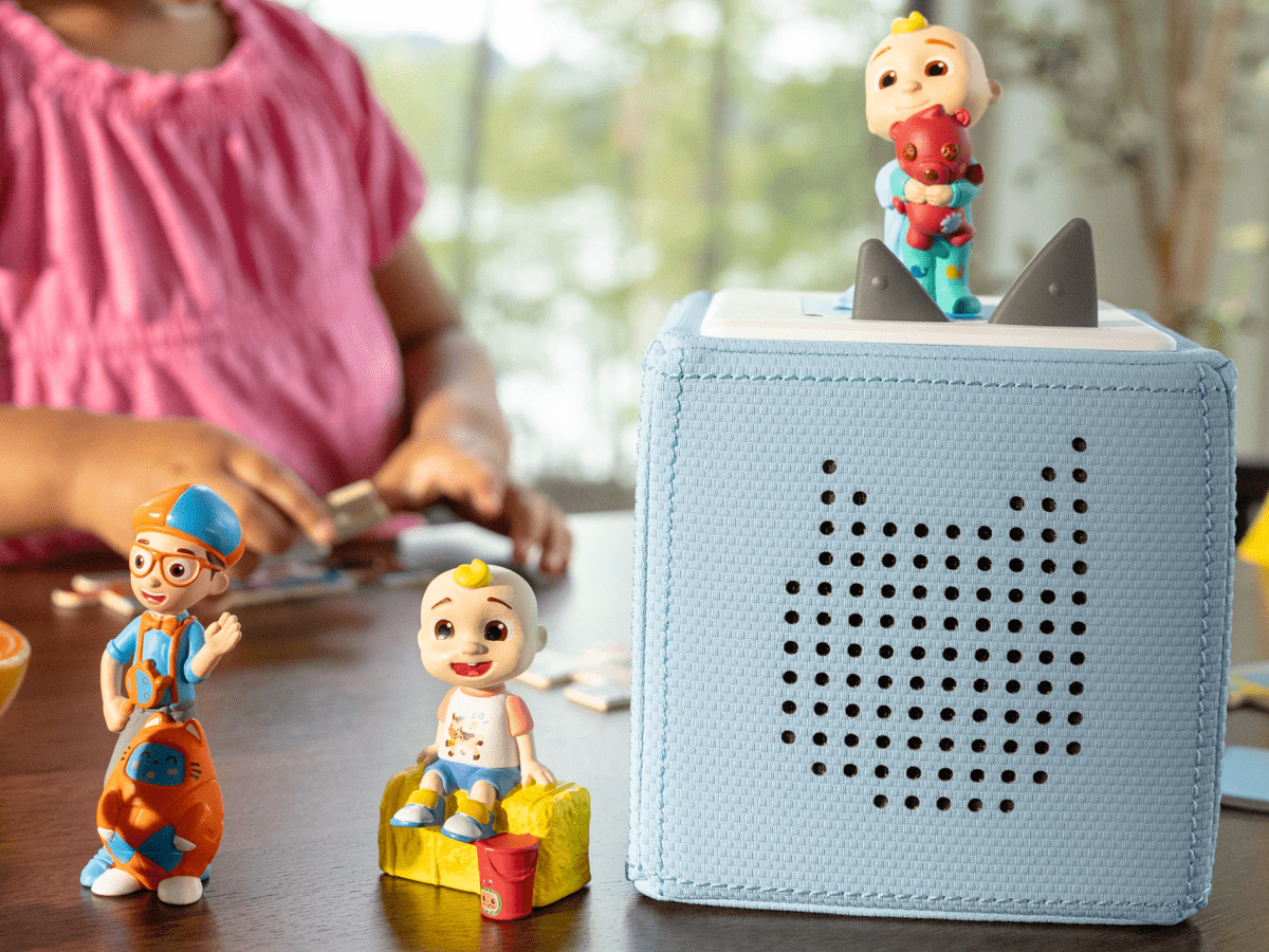 Child Playing With Cocomelon: Outdoor Adventures With Jj Tonie