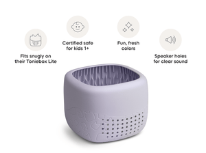 Housse Toniebox Lite : Lilas pastel