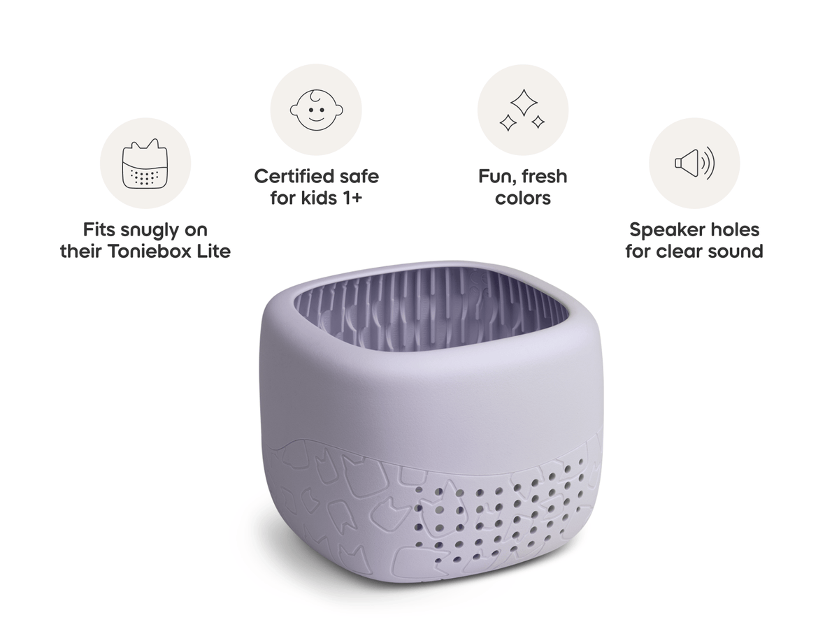 Housse Toniebox Lite : Lilas pastel