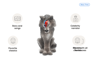 Peter & the Wolf Tonie audio figurine, inspiring audio journeys and imaginative play
