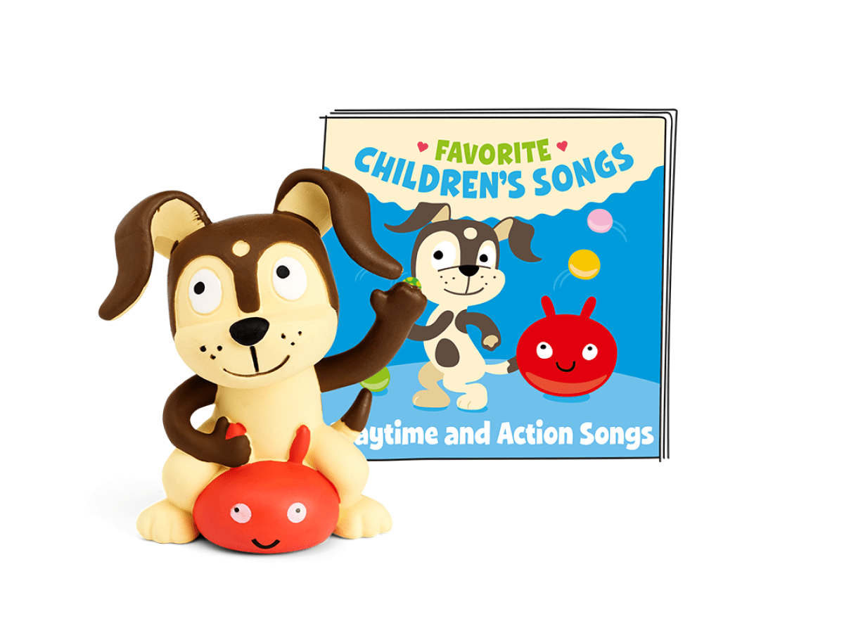 Favorite Children's Songs: Playtime Songs Tonie with a branded content card